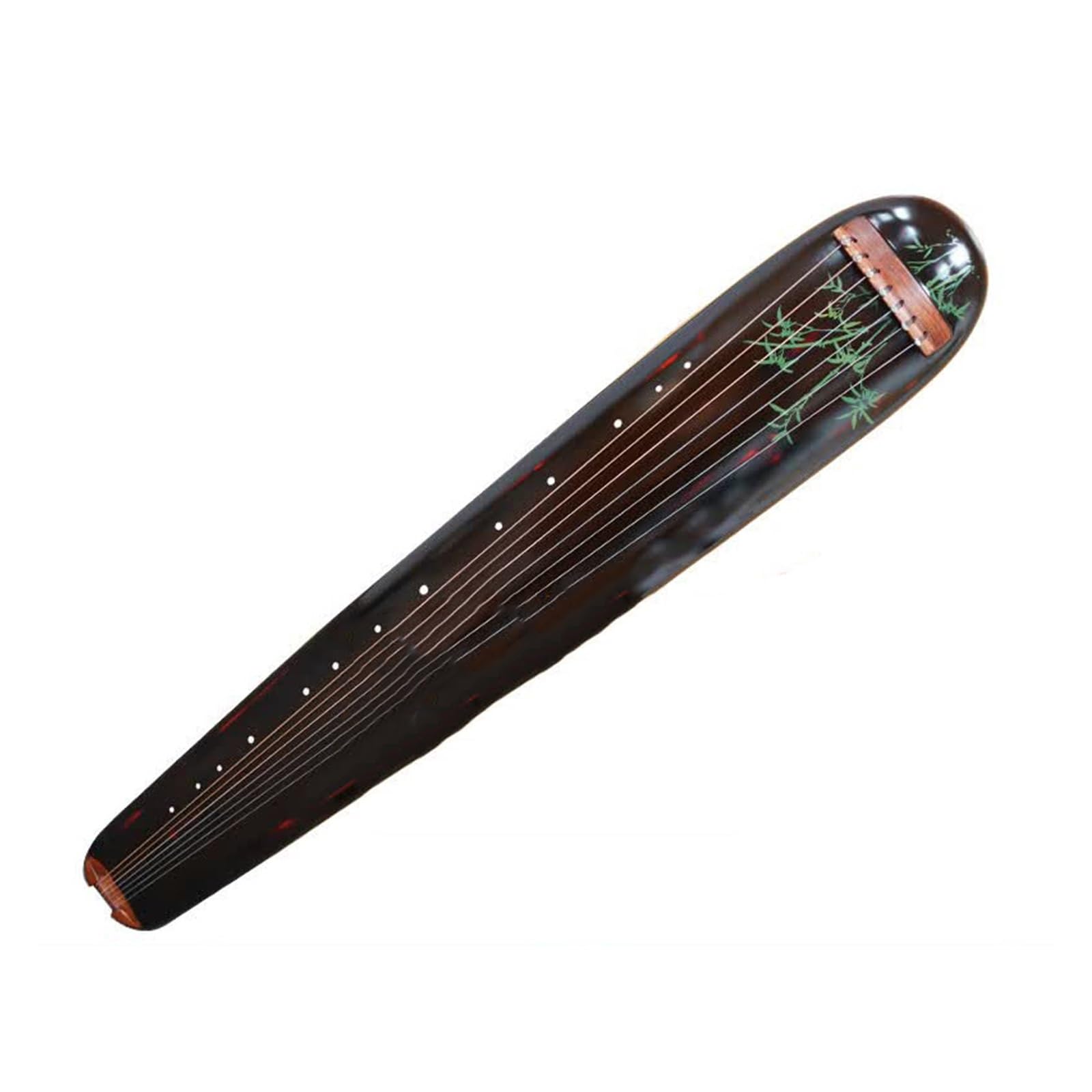 Tradycyjny Instrument Muzyczny Guqin Gra Na Guqin Cytra Siedmiostrunowa Z Obrazem Wykonanym Z Drewna Cedrowego(Type 3)