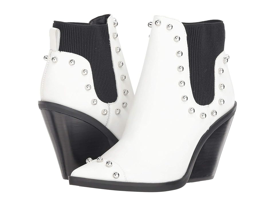 

Nine West Zoneout (White/Black Leather) Women's Shoes