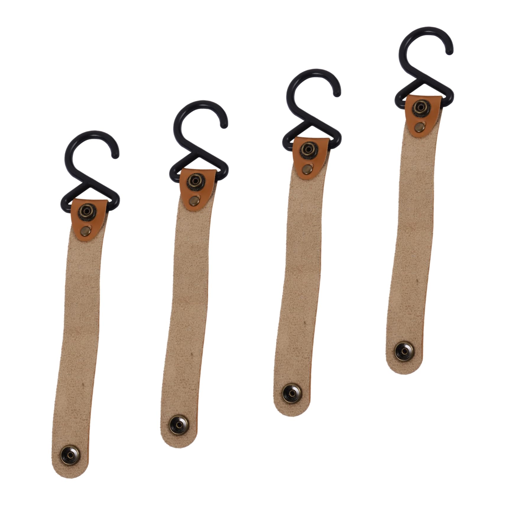 Cabilock Hook Wind Rope Buckle 4 Pack Heavy Duty Camping Hooks for Outdoor Cooking Hanging Pot Rack Garden