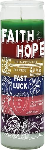 Miniatura 9 de INDIO Vela espiritual de 7 colores 7 días-7 poderes africanos