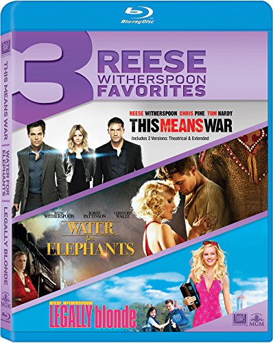 This Means War   Water for Elephants   Legally [Blu-ray]