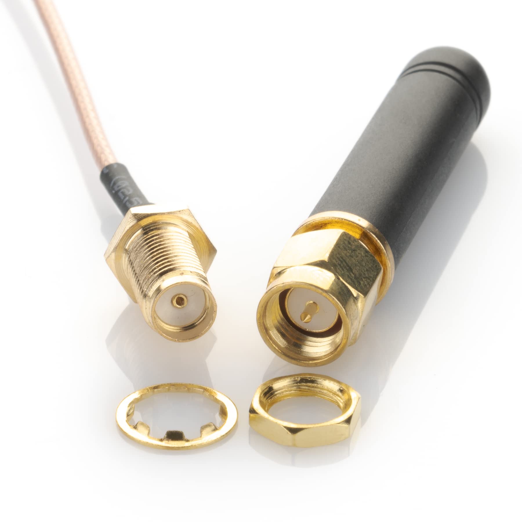 Nelawya Antenna 868 MHz Con Connettore SMA Per Raspberry Pi, Homematic, CCU2, CCU3 - 8dBi Omnidirezionale