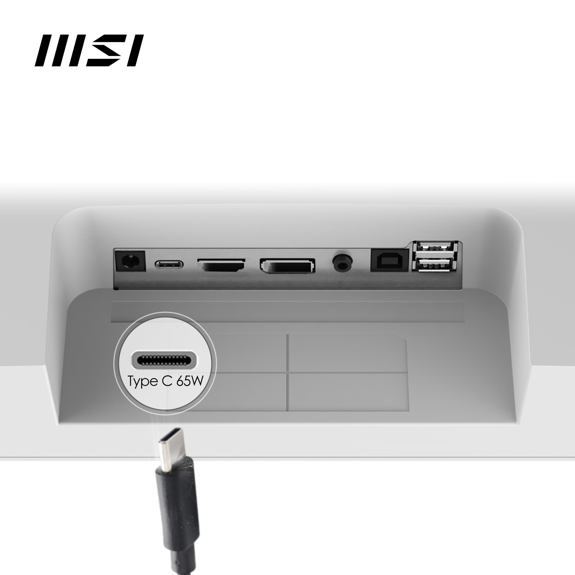 MSI Modern MD272QXPW 27 Inch 2K WQHD Office Monitor - 2560 x 1440