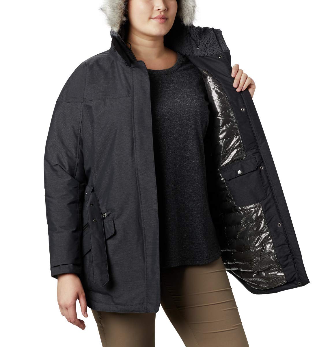 Columbia CARSON PASS II JACKET Veste d'Hiver Imperméable Femme Nylon Polyester