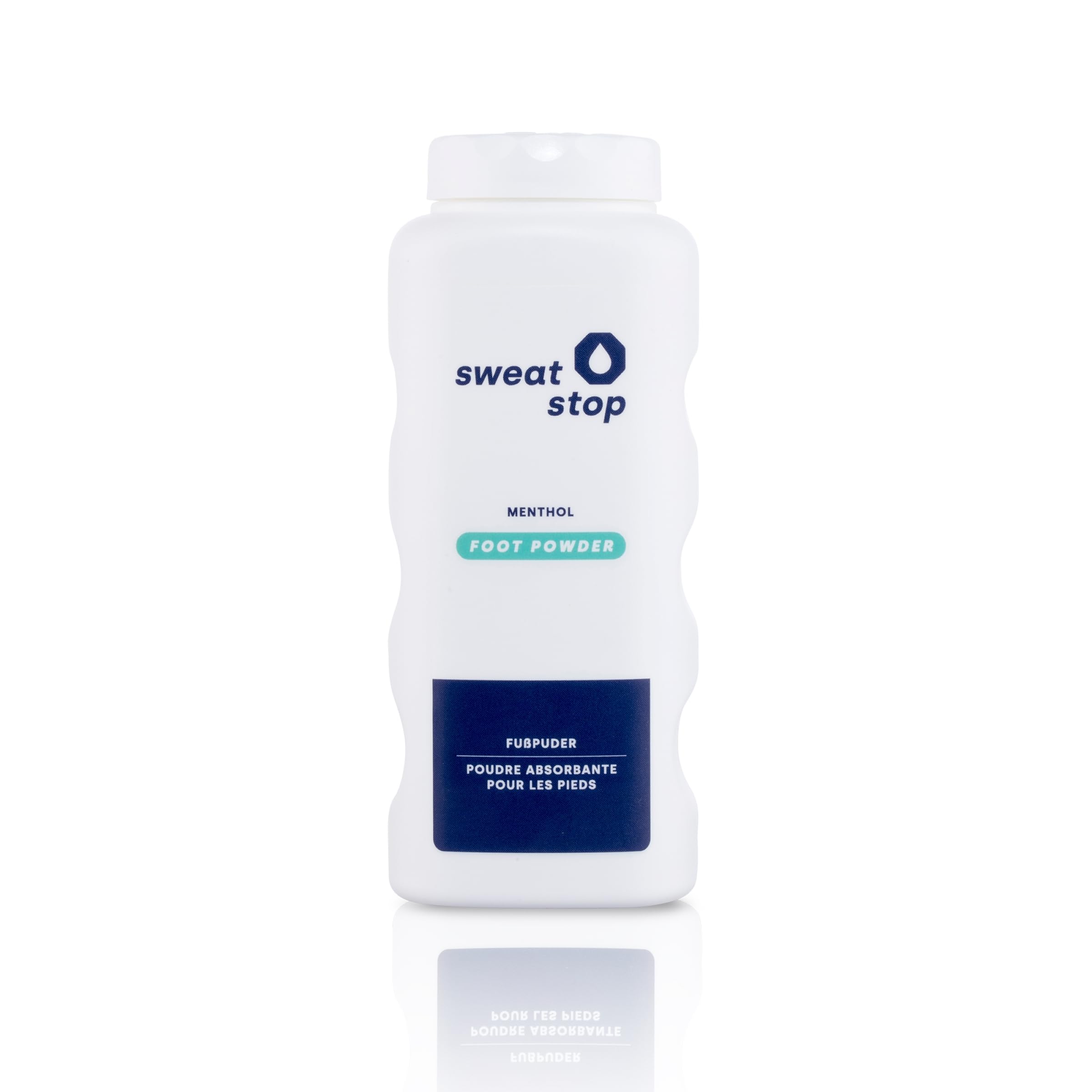 SweatStop® Mentol en polvo contra la transpiración de los pies - para pies secos - 100g