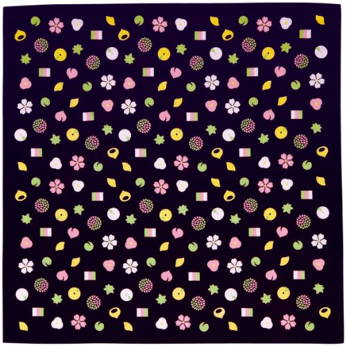 宮本 風呂敷 和菓子 6330 70×70cm