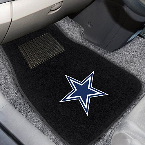 Fanmats 10316 Dallas Cowboys 2-Piece Embroidered Team Logo Car Mat Set thumb #1
