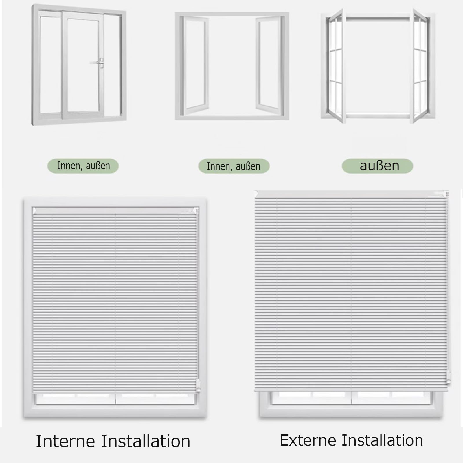 Aluminium Jalousie,Verdunkelungs Horizontale Jalousie,Metall Jalousette Fenster Rollo,Horizontaljalousien Sichtschutz-Sonnenschutz für Innen-Bereich Fenster,Breite x Höhe (110cm x 150cm)