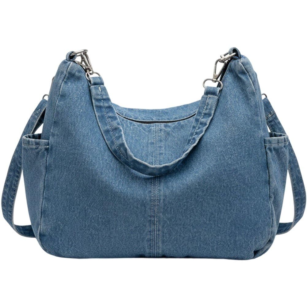 Sac bandoulière en denim Dianzan grand hobo fini le manque de place