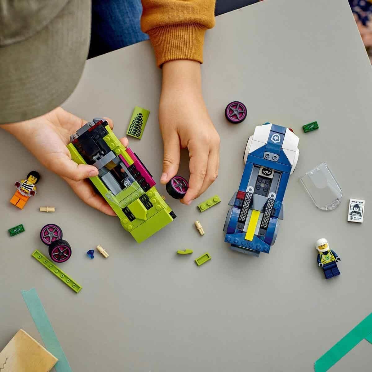 LEGO City Pościg radiowozu za muscle carem 60415 - Analyse des détails et conception