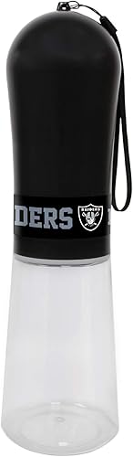 Miniatura 3 de Pets First Botella de agua para perros. Botella de agua para mascotas NFL LAS Vegas Raiders. La mejor botella de agua para gatos. Dispensador de