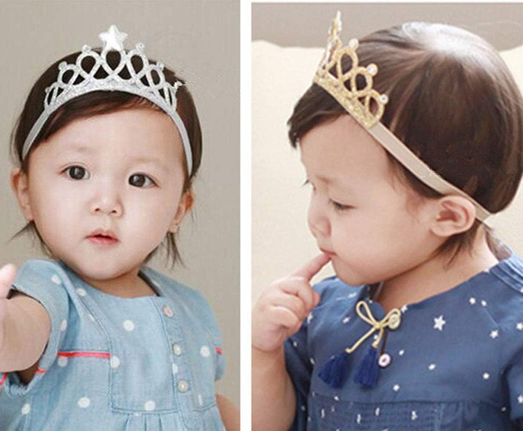 DANMY Baby Girl Super Elastic Headband Toddler Hair Band Soft Headwrap Crown Children Hair Accessories - Image 7