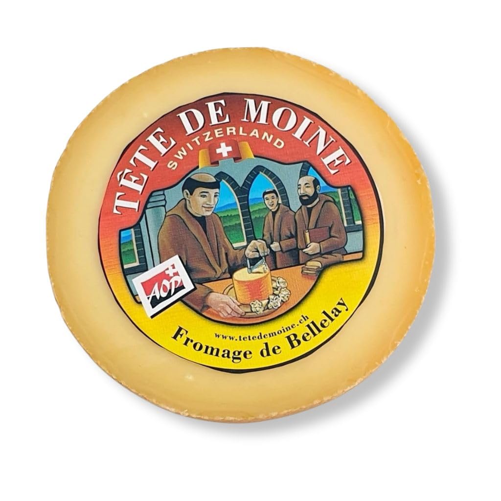 Pack BOSKA 850511 Girolle/Fraiseur bois avec cloche + 1/2 Fromage Tête de Moine 450gr pour profiter de faire des jolies fleurs et garder au frais sans que ca sèche - Coffret cadeau parfait