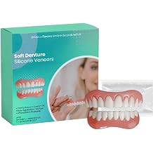 Soft Denture Silicone Veneers, Upper & Lower Set