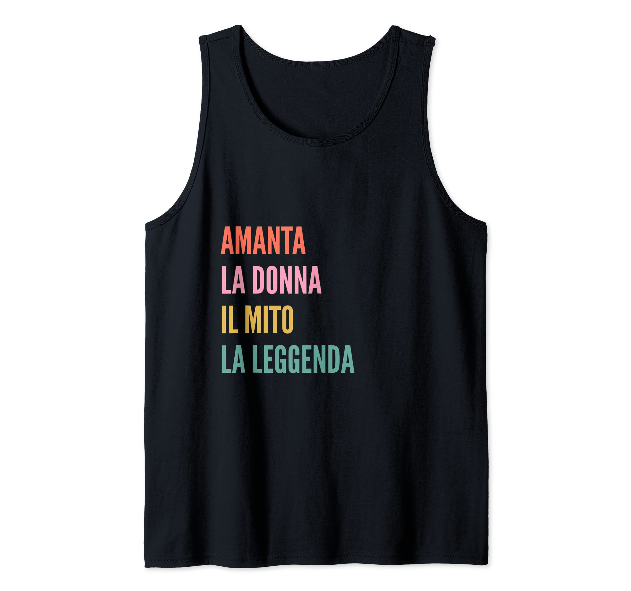 Funny Italian First Name Design - Amanta Tank Top