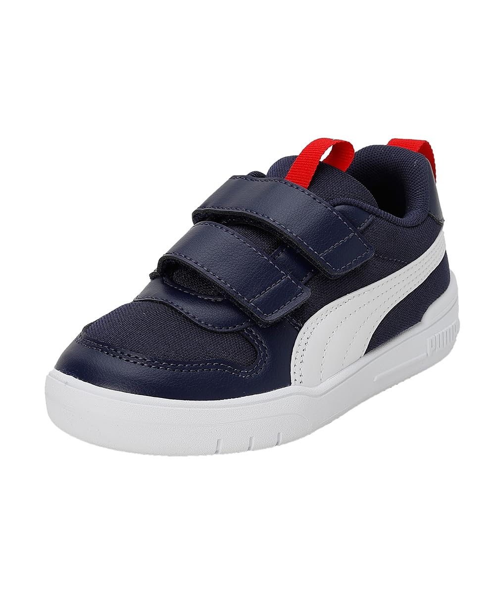 Puma Unisex-Kid Multiflex Mesh V Pre-School Peacoat-White-High Risk Red Sneaker - 13UK (38084509) (B09L5FWNJV) Amazon Price History, Amazon Price Tracker