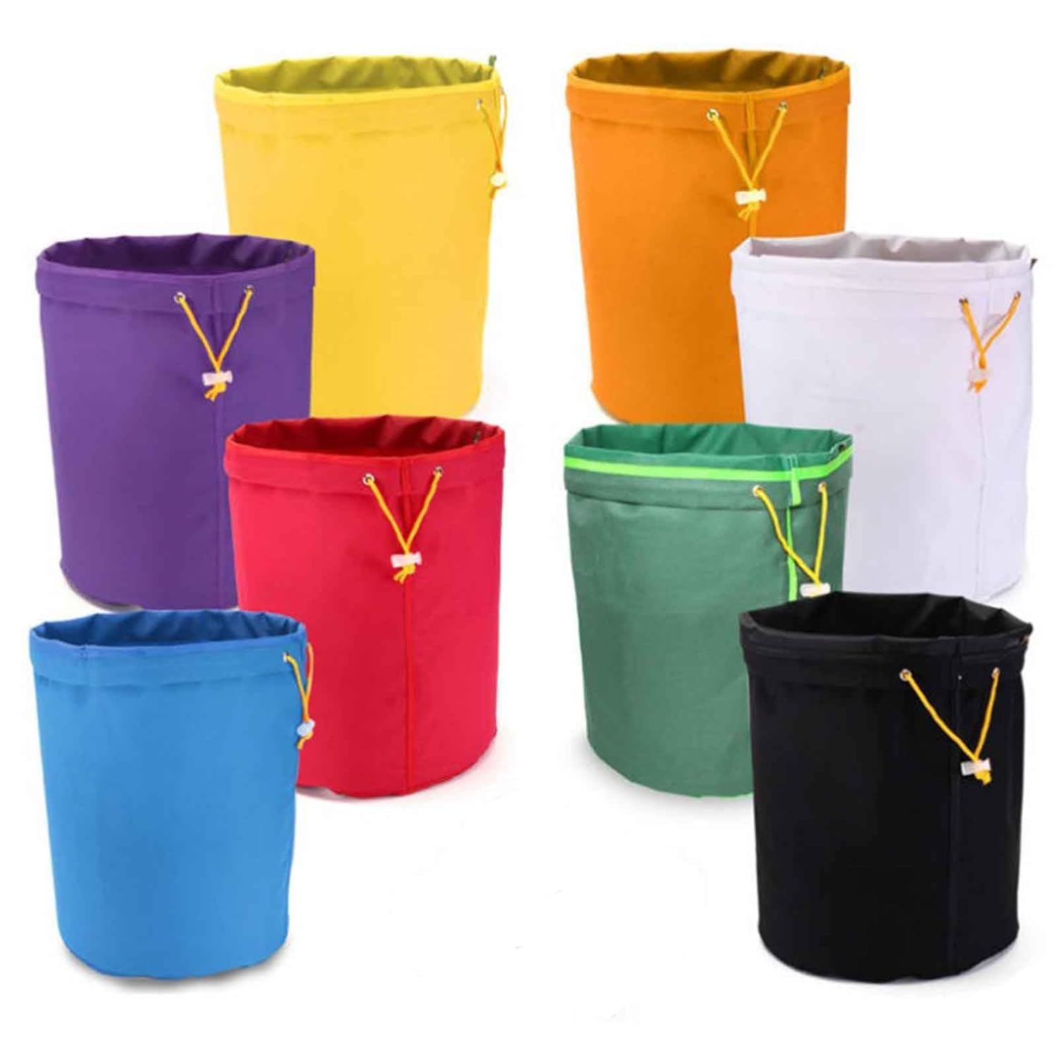 5 Gallonen Bubble Bags (8er Set) – Filterbeutel für Pflanzenrestextraktion, 420 Mesh, 25-220 Mikron Filterpräzision, 2MM Dicke, ≤200°C Hitzebeständig, Geeignet für Blumen, Früchte