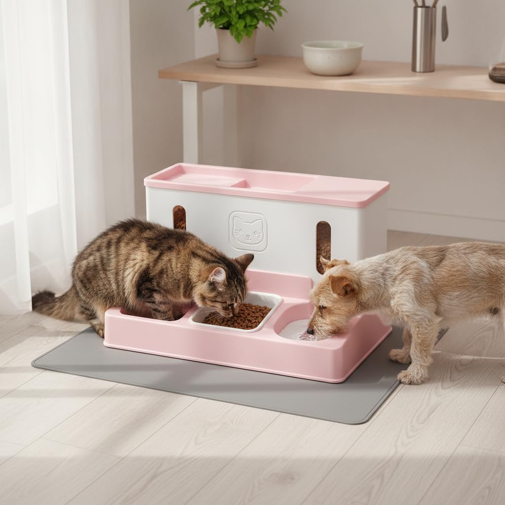 Automático para Mascotas, melocotón, Agua