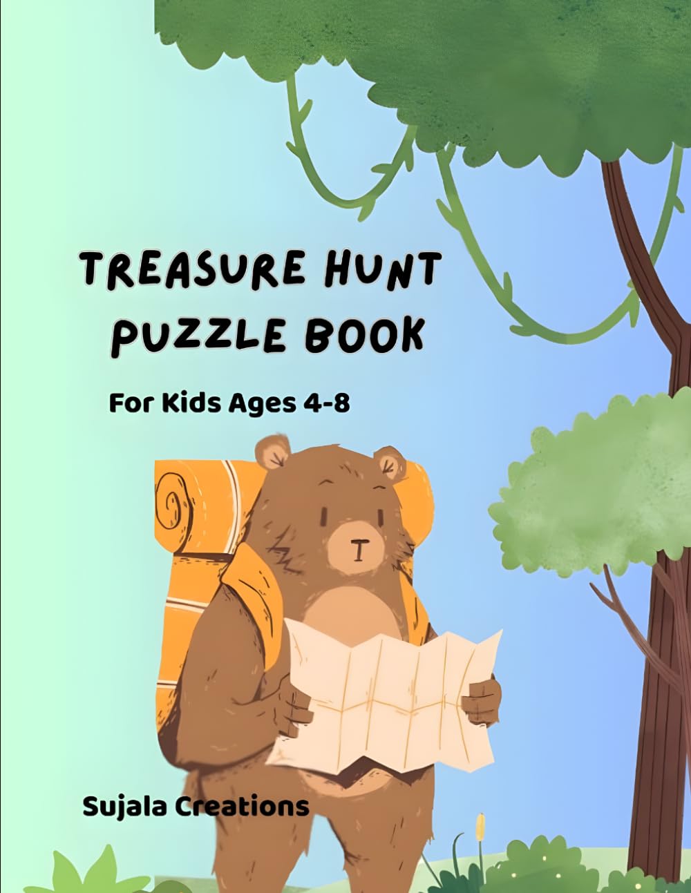Fun Seek and Find Puzzle Book for Kids Ages 4–8: 50+ Exciting Hidden Object Puzzles to Boost Focus & Observation