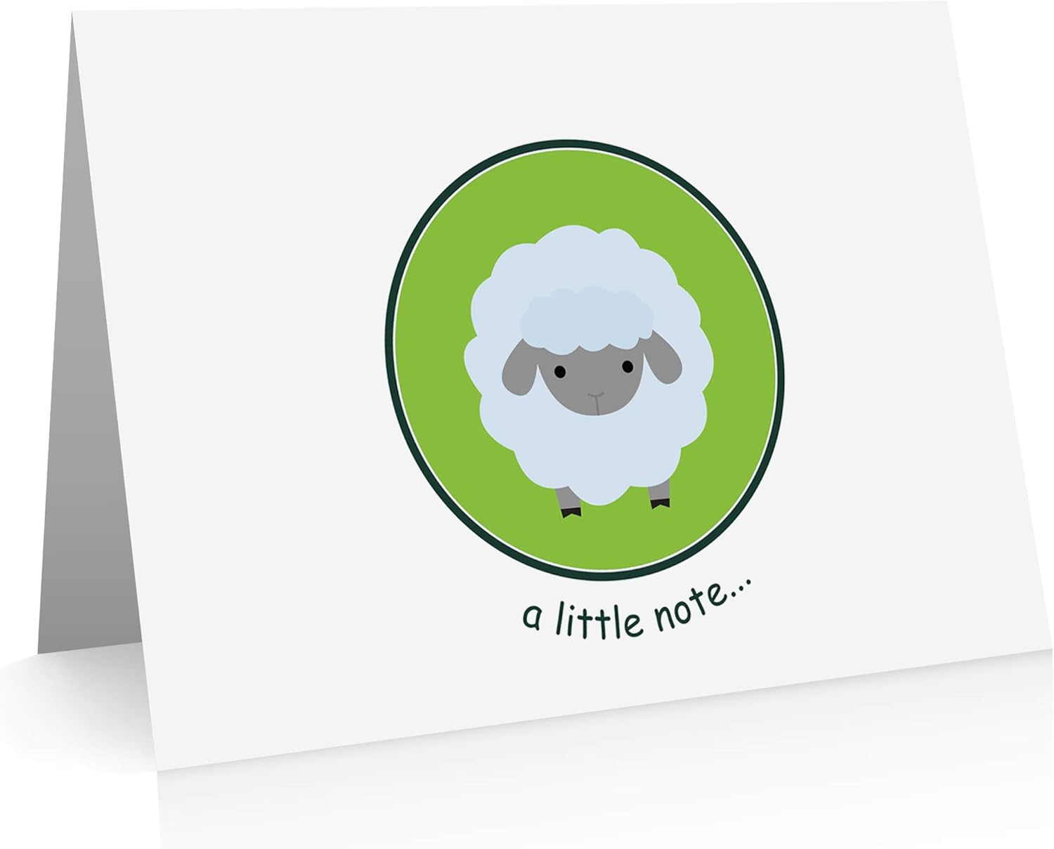 Farm Animals Note Cards (24 Fold-over Cards and Envelopes) Pig Cards, Cow Cards, Rooster Cards & Sheep Cards