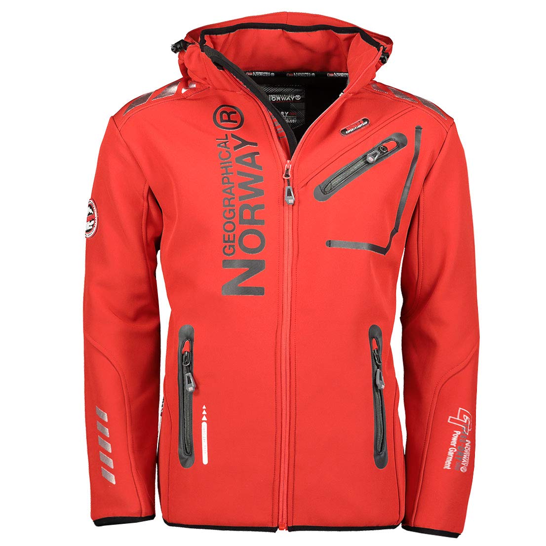 Geographical Norway Softshell Jas Roddy Zwart (5