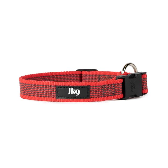 Foto 2 de 8 de Collar Color & Gray, 20 mm (27-42 cm), Rojo-Gris