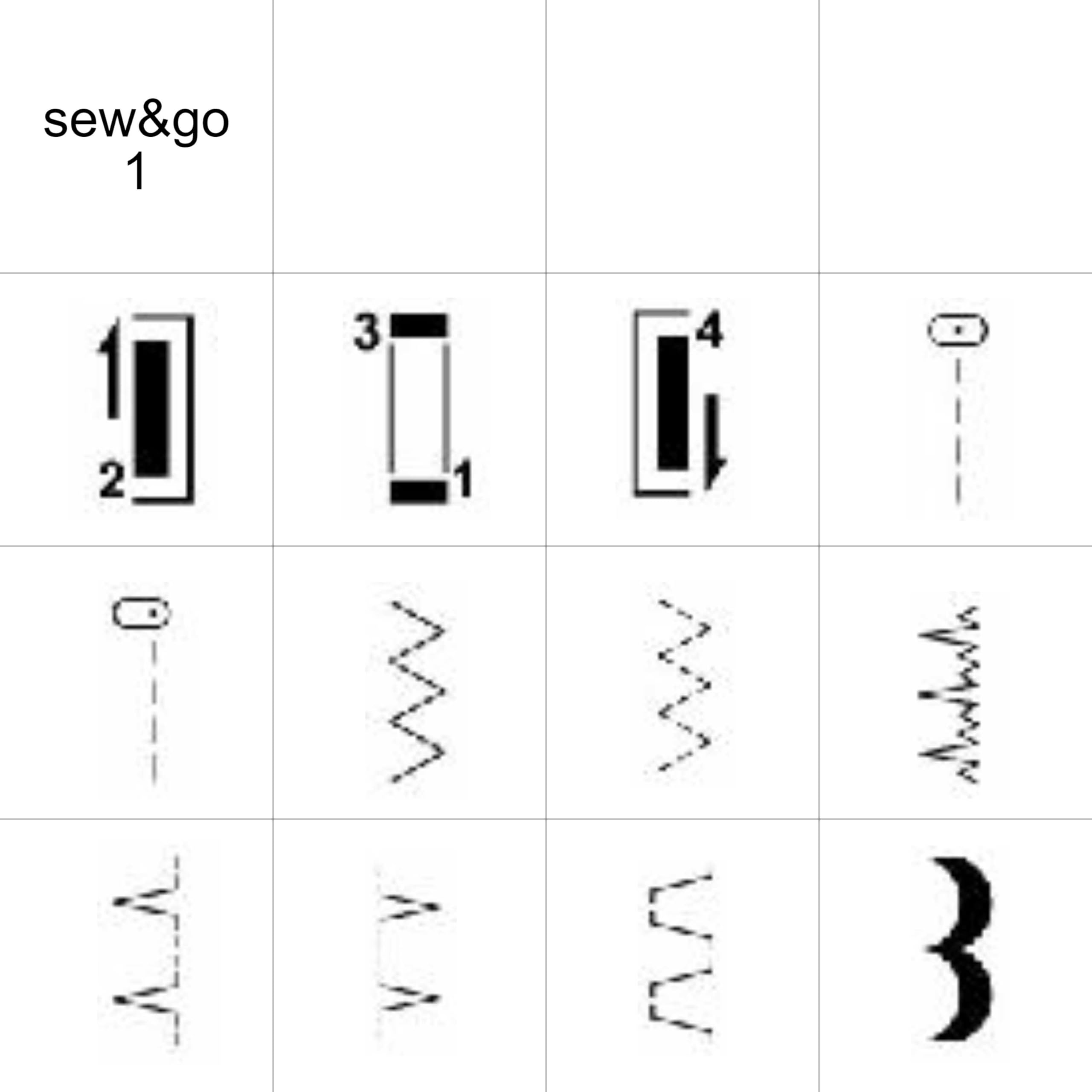 Bernette sew&go1 Electric Sewing Machine by BERNINA Switzerland | Automatic Zig-Zag | 10 Stitches & 30 Functions | 70W Motor | Metal Frame | Auto Needle Threader | With Accessory Kit | White & Black 3