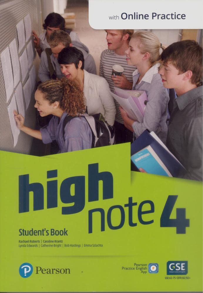 Pearson Education Limited High Note 4 Student's Book with Standard PEP Pack
