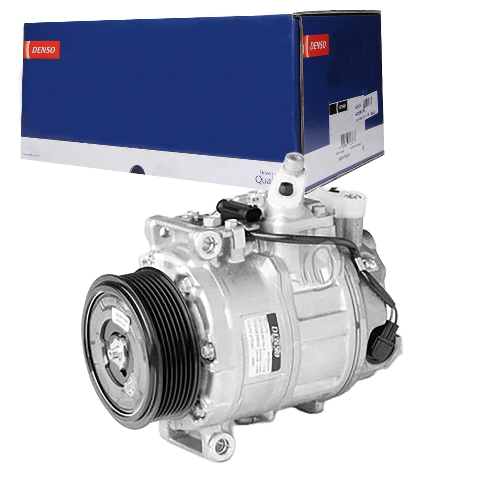 DENSO A/C Compressor - DCP17102 - Air Conditioning Part - Genuine DENSO OE Part