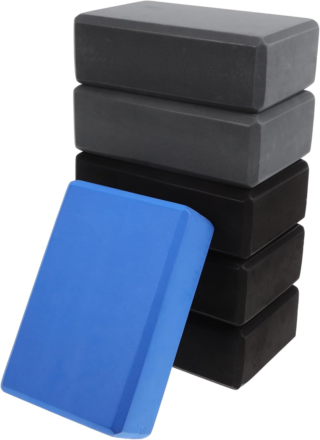 SUPVOX 6pcs High Density Eva Yoga Bricks Random Yoga Training Auxiliary Tool for Women Safe Smooth for Practice