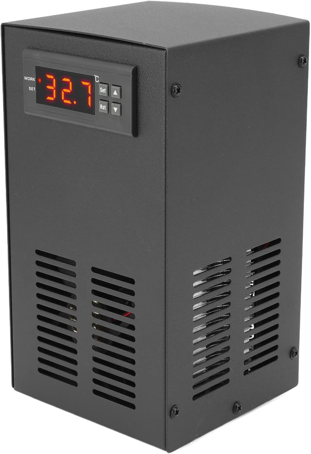 Aquarium Chiller, Fish tankss Water Cooler and Heater Special Quiet Design Refrigeration Compressor Cooling System with LED Display, Pump and Pipe for Saltwater Freshwate (US Plug)