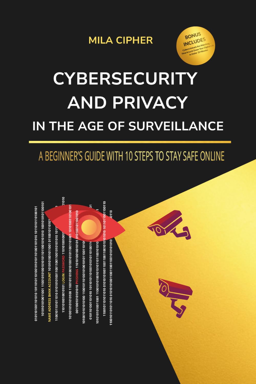 Cybersecurity and Privacy in the Age of Surveillance: A Beginner’s Guide with 10 Steps to Stay Safe Online