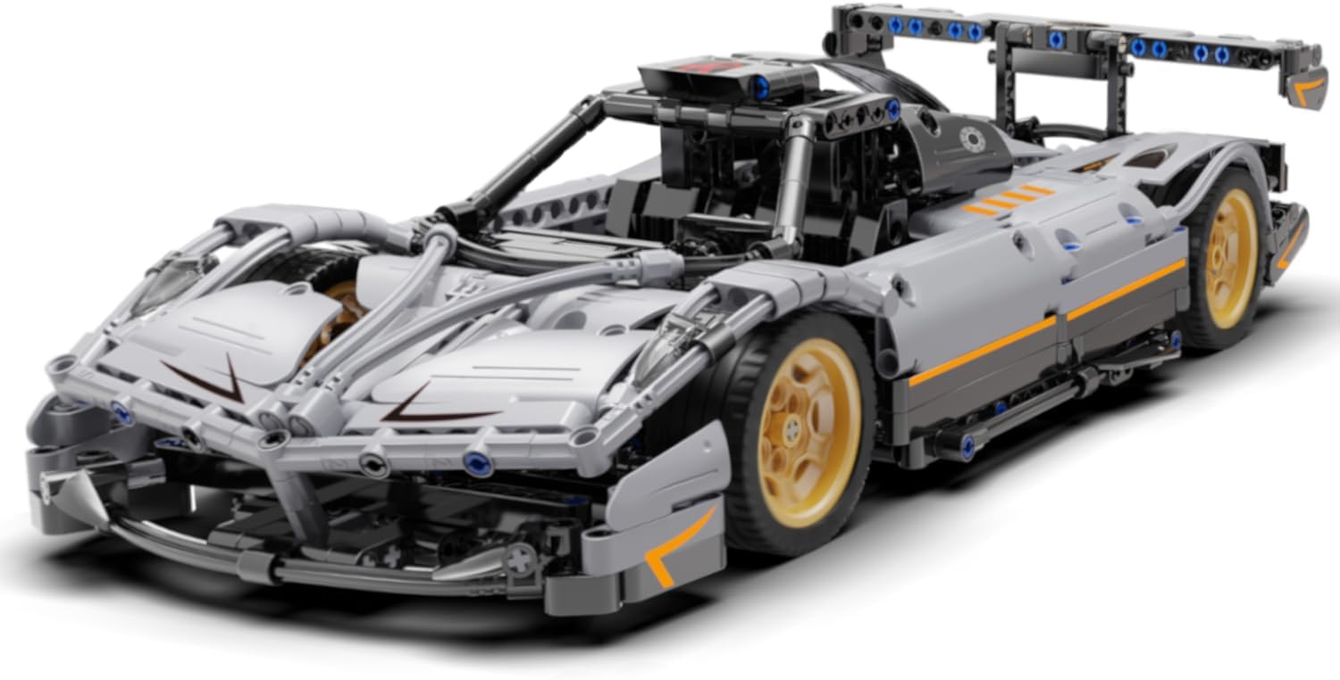 WISEPLAY Collectible Model Car Kits for Adults and Kids to Build - Model Car Building Set 1:12 Scale with 959 Pieces - Great Birthday Gift for Adults, Teenagers, and Kids