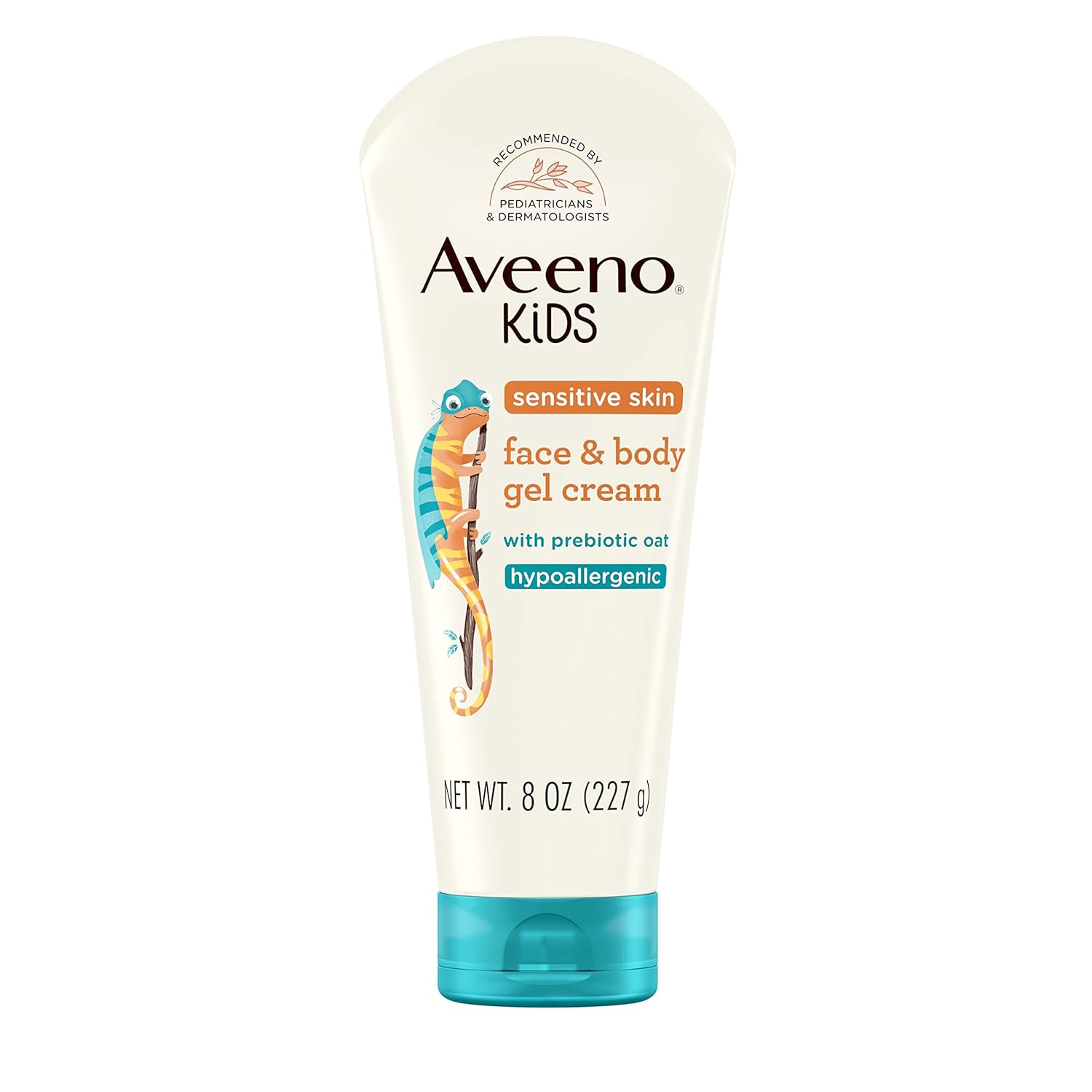 Aveeno Sensitive Skin Face & Body Gel Cream for Kids with