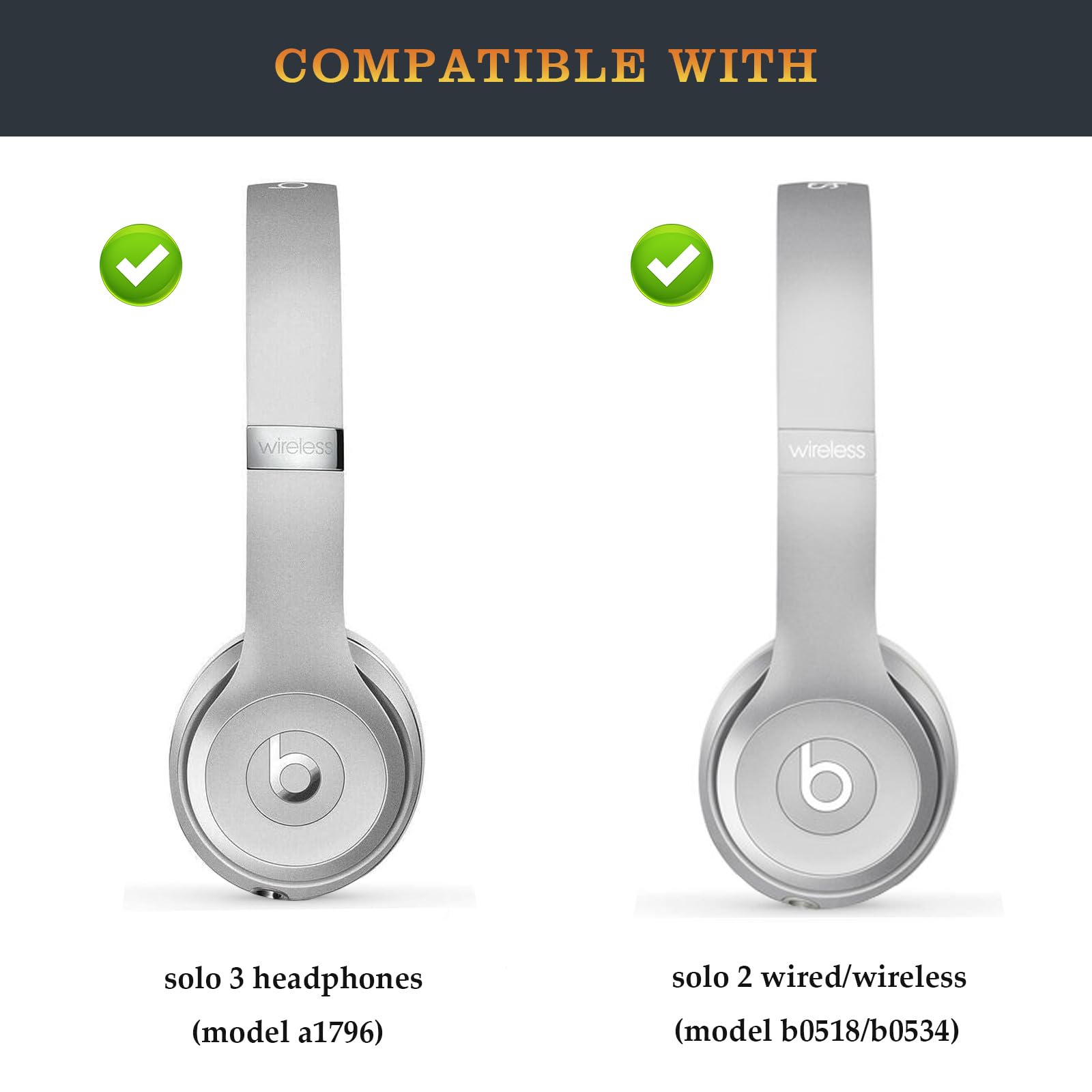 Pumyog Acessórios De Substituição Para Arco Fones Ouvido Beats By