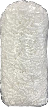 Bubblefast! 1.5 cu. ft. White Anti-Static Packing Peanuts Popcorn