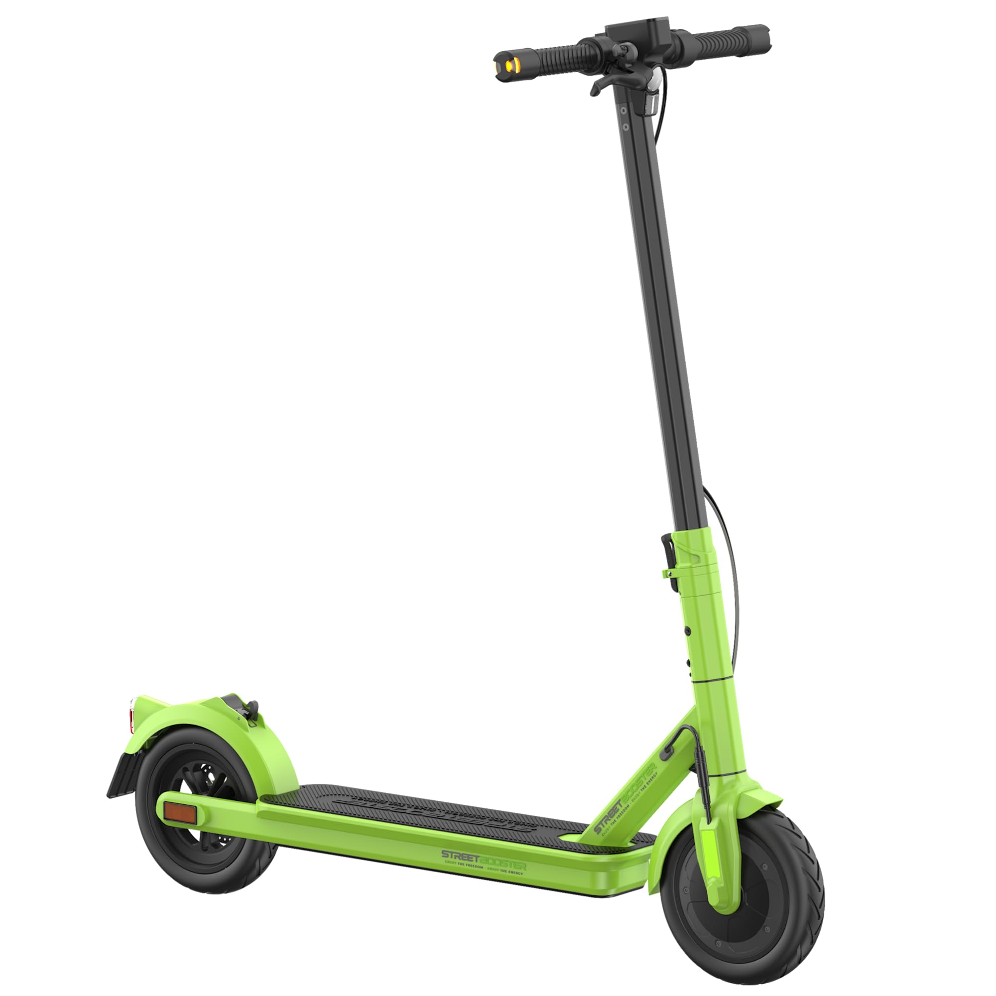 STREETBOOSTER Vega E-Scooter – Leichter, Klappbarer Elektro Scooter, Straßenzugelassen, 42 km Reichweite, Blinker-Lenker & LED-Display