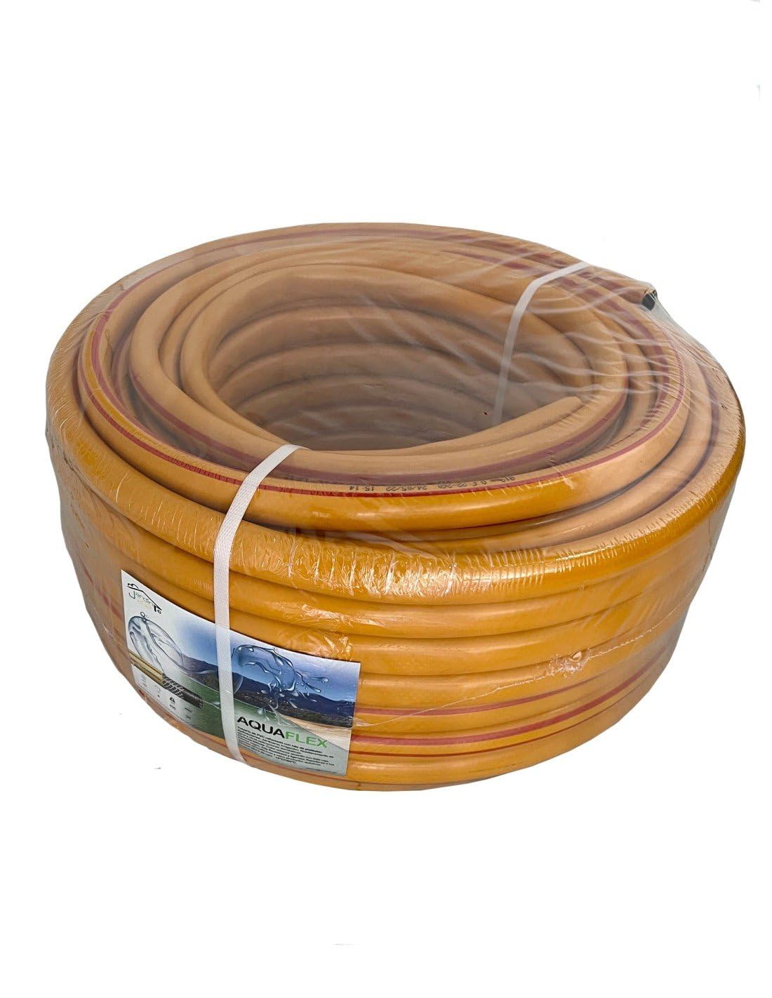 JARDIN202 - JARDIN202 - Manguera Aquaflex | Maguera para riego de jardín | Fuerte y resistente | 25 Metros | 20mm