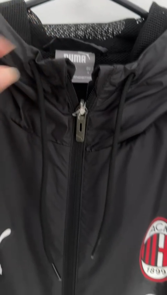 Jaqueta Puma AC Milan Pré Jogo Hino P | Amazon.com.br