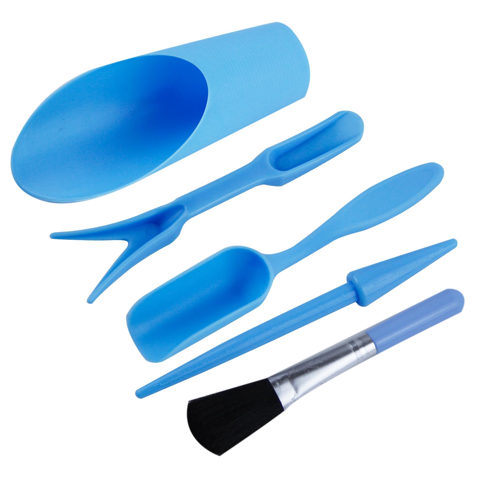 Abvsdu5 Pcs Mini Garden Tool Set Hand Tools Succulent Tools Transplanting Tools Set Succulent Care Plastic Kit Bonsai Potting Soil Indoor for Succulent Miniature Plant Gardening for Flower Planting