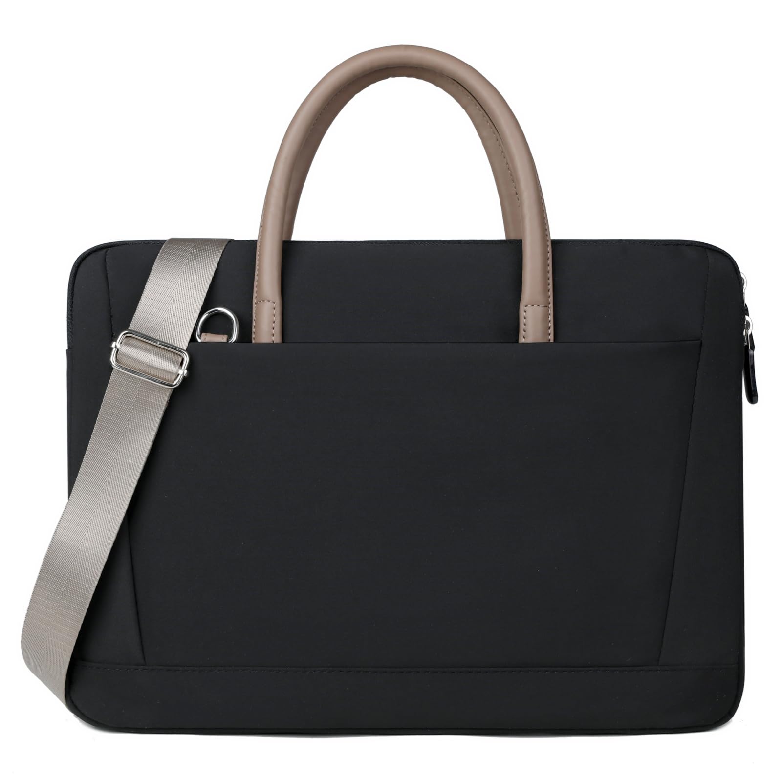 Sacoche pour ordinateur portable de 15" en polyester léger et solide pour homme - Pour le travail et le bureau