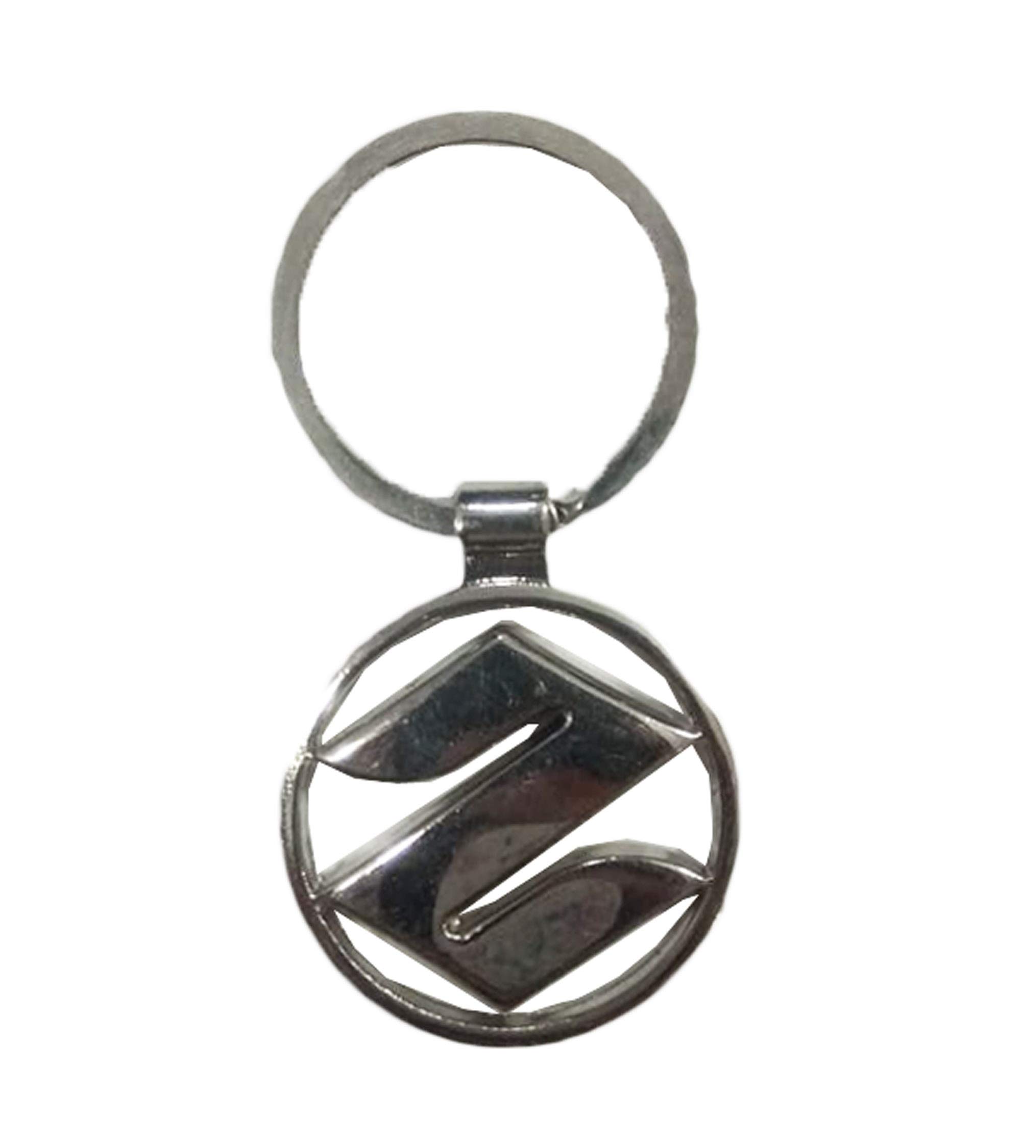 Semsons International Stainless Steel Bike Key Chain (8.3.5 cm_Silver)