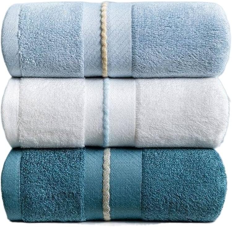 Big Towel boy wash a face Household Lady Absorb Water to Increase Thickening(A 3PS)