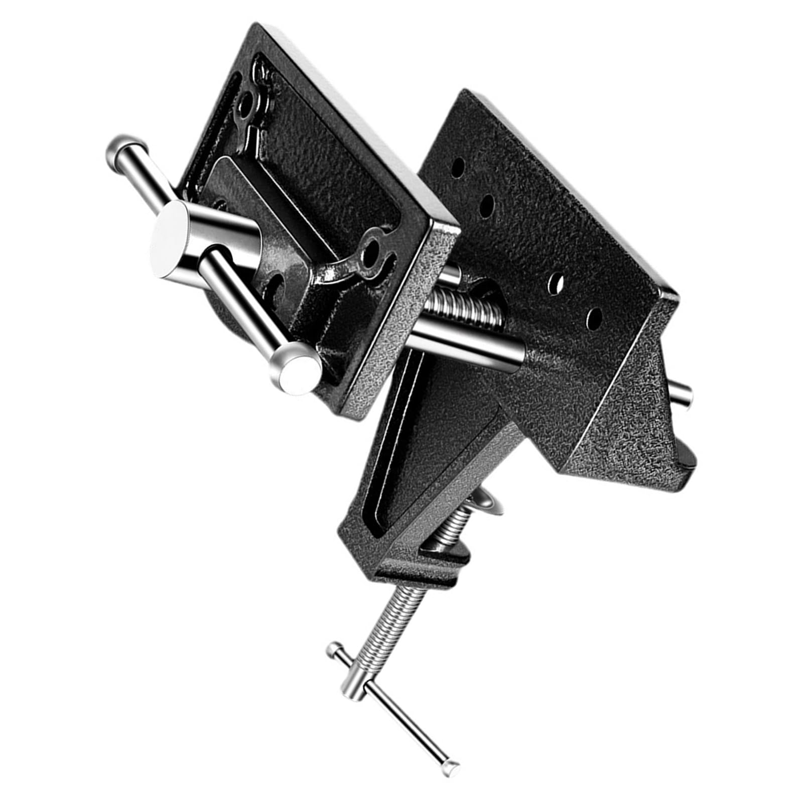 Woodworking Vises Workbench Vises Cast Steel Benches Fixture Household Hand Tool Clamping Tool for Home Garage Furniture Making