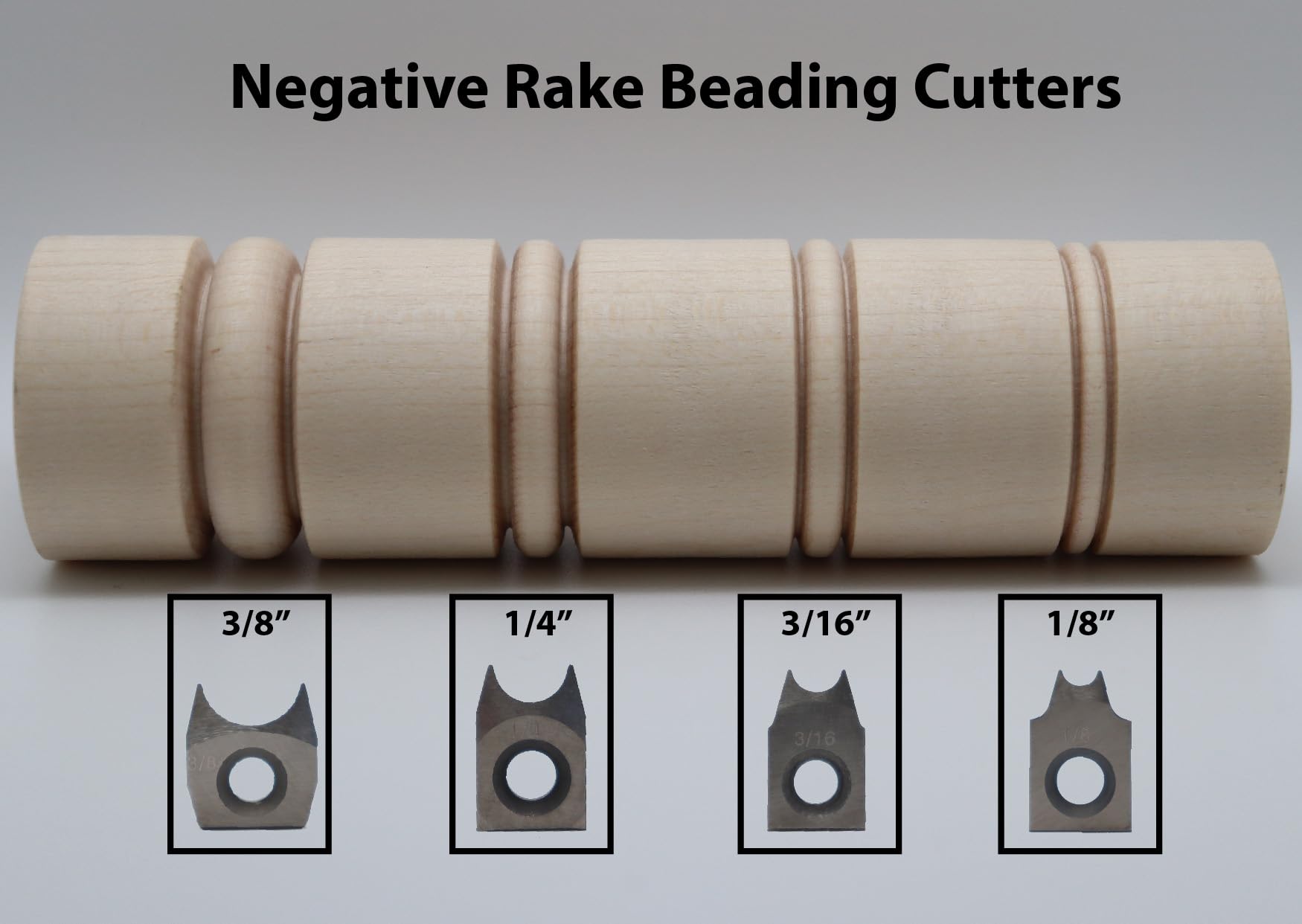 Easy Wood Tools Râteau négatif 3/8" (2830NR)