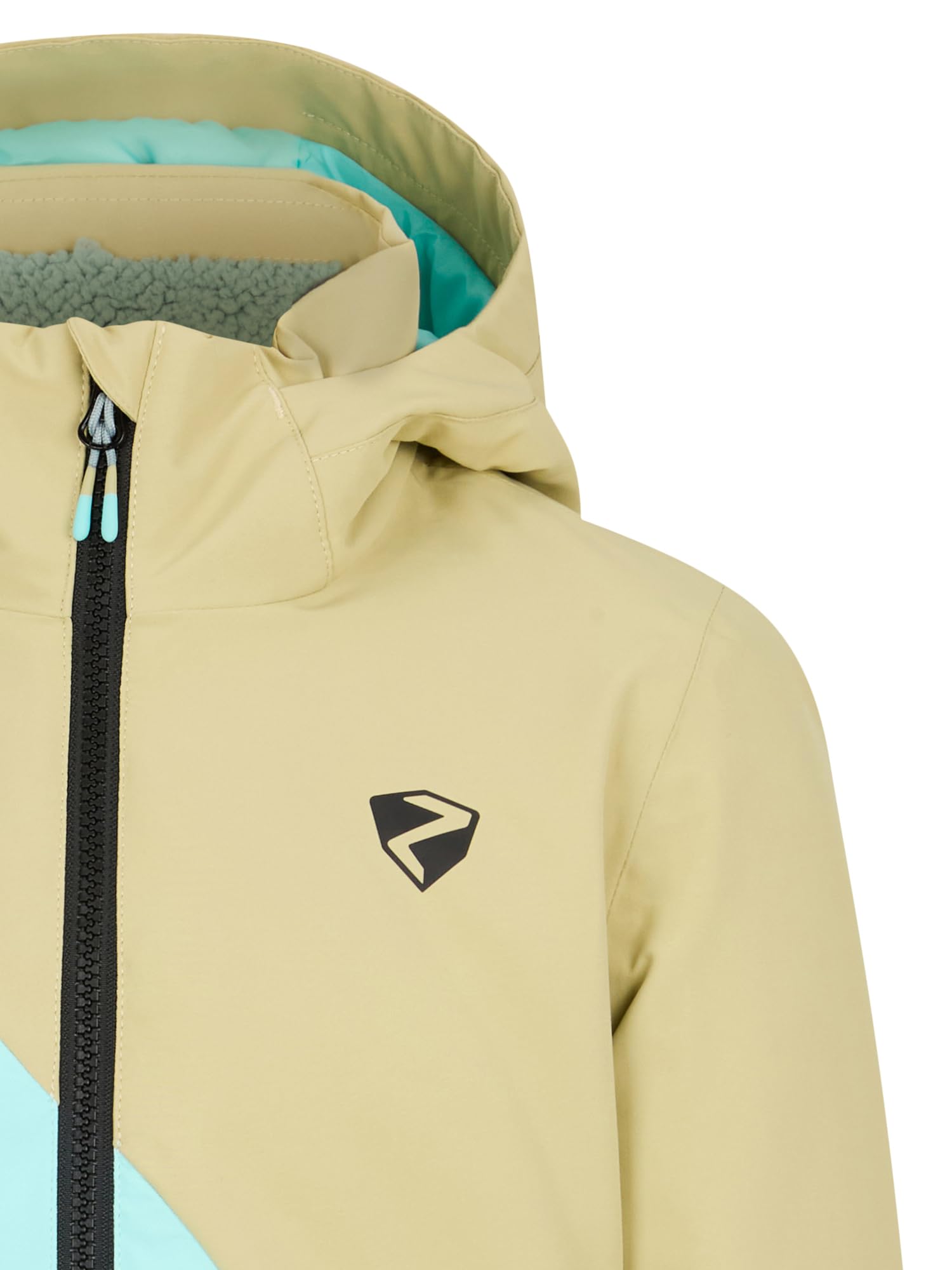 Ziener Mädchen Avine-z Ski-Jacke/Winterjacke | warm, atmungsaktiv, wasserdicht (1er Pack)