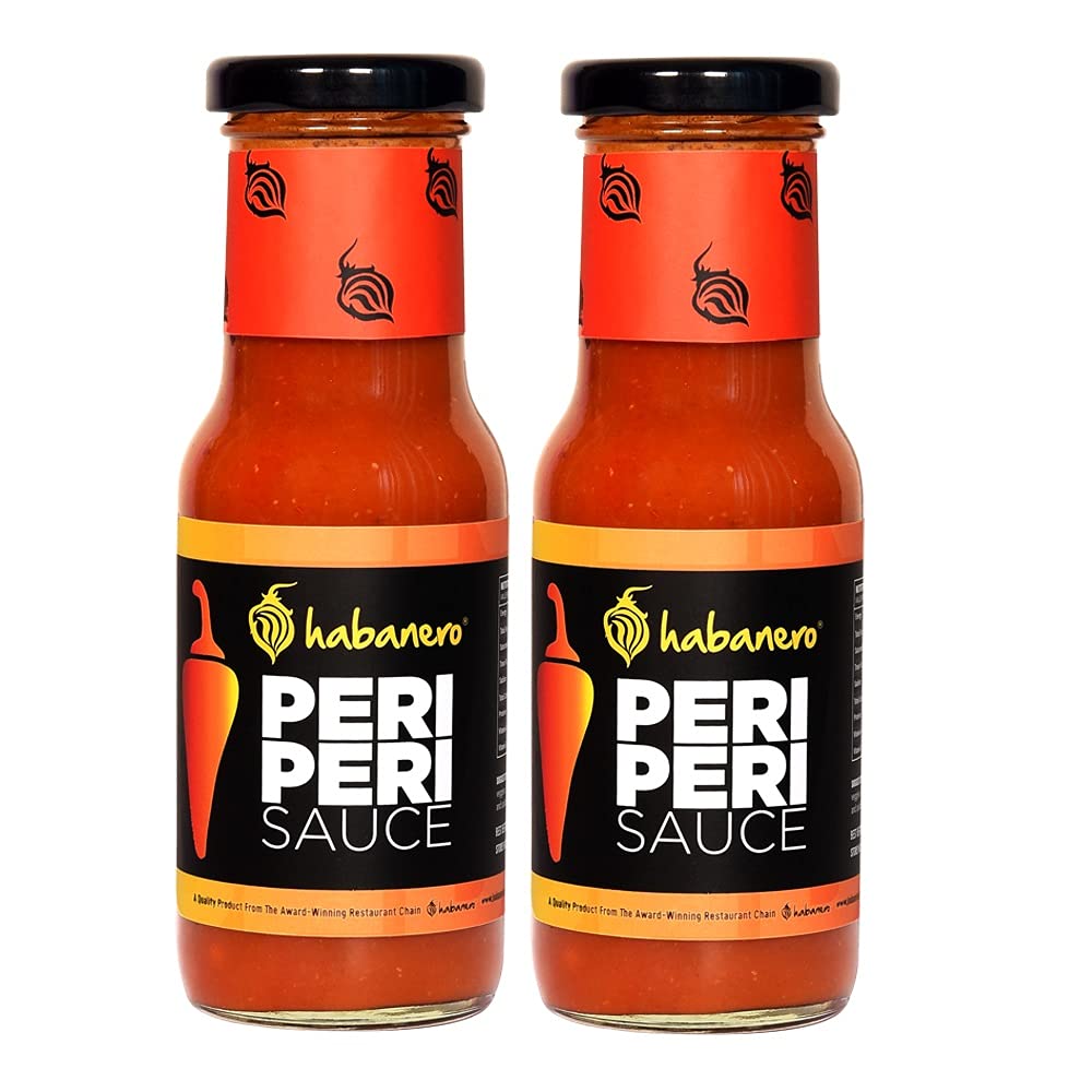 Habanero Peri Peri Sauce l Hot Sauce l Pack of 2 l Gluten Free l Vegan and Natural Ingredients l Made with locally sourced Fresh Bird Eye Chili | Hot & Tangy l Made In Small Batches l Add to tomato sauce to use as Spicy Ketchup or Pizza Sauce on Mozz (B0814TX3Q2) Amazon Price History, Amazon Price Tracker