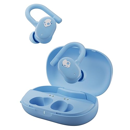 Skullcandy Push Play Active in-Ear Wireless Earbuds, 34 Hr Battery, Stay-Aware Mode, Microphone, Works with iPhone Android and Bluetooth Devices, Preppy Summer Resort - Preppy Summer Resort - Push Play Active