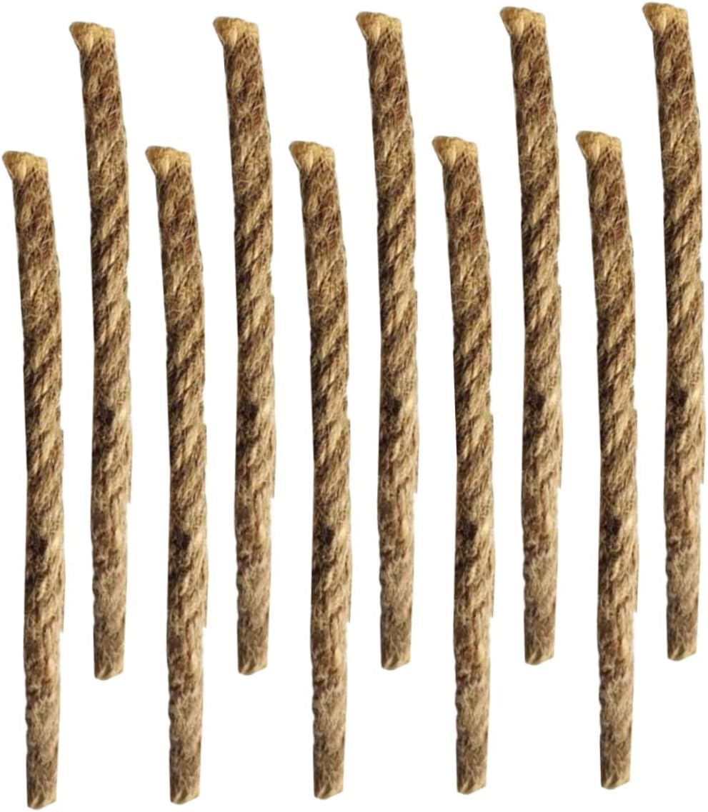 Amazon.co.jp Sosoport 20pcs Kindling Campfire Starter Rope Wax Jute