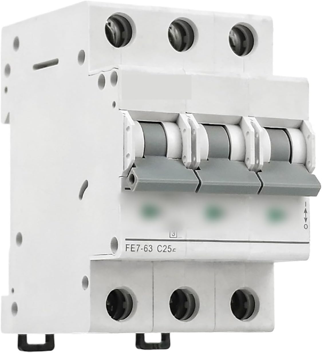 FE7-63 3P 400VAC 6A-63A Solar AC Circuit Breaker Switch PV Miniature House Protection Machine MCB for PV System Power Saver(40A)